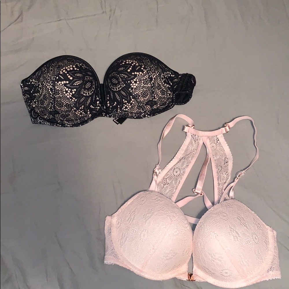 2 Victoria Secret Push Up Bras